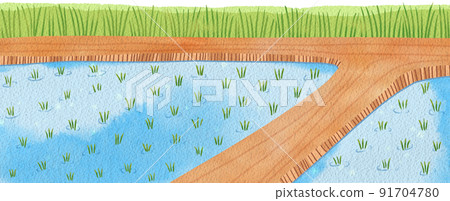 Asian character farmer and harvest watercolor icon png 91704780