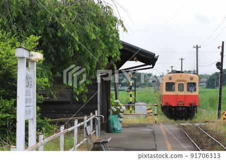 小湊鐵道 Kiha 200 柴油車從一草三俁站出發_2022/6/11 拍攝 91706313