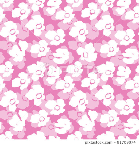Seamless floral pattern based on traditional folk art ornaments. Colorful flowers on color background. Scandinavian style. Sweden nordic style. Vector illustration. Simple minimalistic pattern Seamless floral pattern based on traditional folk art ornaments. Colorful flowers on color background. Scandinavian style. Sweden nordic style. Vector illustration. Simple minimalistic pattern 91709074