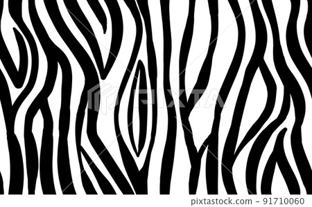 Abstract modern zebra seamless pattern. Animals trendy background. White and black decorative vector stock illustration for print, card, postcard, fabric, textile. Modern ornament of stylized skin Abstract modern zebra seamless pattern. Animals trendy background. White and black decorative vector stock illustration for print, card, postcard, fabric, textile. Modern ornament of stylized skin 91710060
