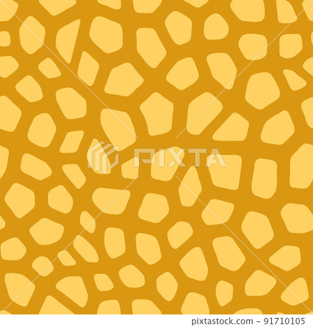 Abstract modern giraffe seamless pattern. Animals trendy background. Colorful decorative vector stock illustration for print, card, postcard, fabric, textile. Modern ornament of stylized skin 91710105
