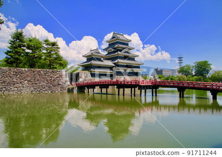 National treasure, Matsumoto Castle (Matsumoto City, Nagano Prefecture) 91711244