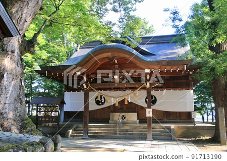 Kawanakajima Battleground Site, Hachiman Shrine (Nagano City, Nagano Prefecture) 91713190