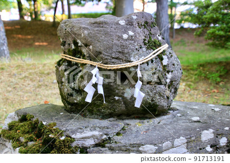 Kawanakajima Battleground Site / Stone of Obsession (Nagano City, Nagano Prefecture) 91713191