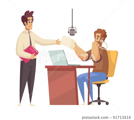Radio Program Work Composition Radio Program Work Composition 91713818