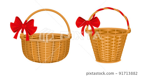 Bow Baskets Realistic Set 91713882