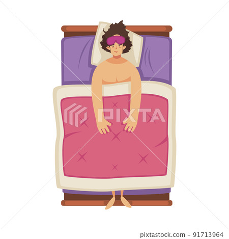 Insomnia In Bed Composition 91713964