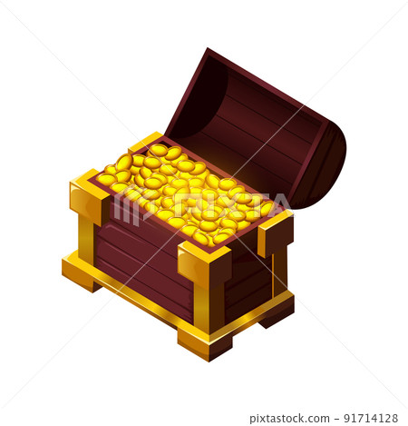 Golden Coins Chest Composition Golden Coins Chest Composition 91714128