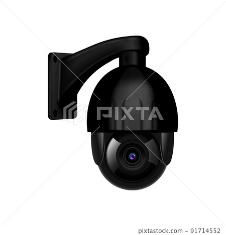 Surveillance Camera Icon Surveillance Camera Icon 91714552