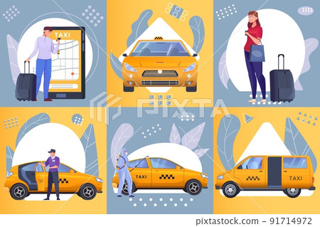 Taxi Composition Set 91714972