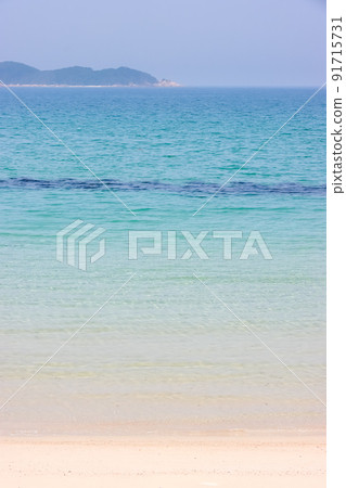 翠綠色的沙灘 91715731