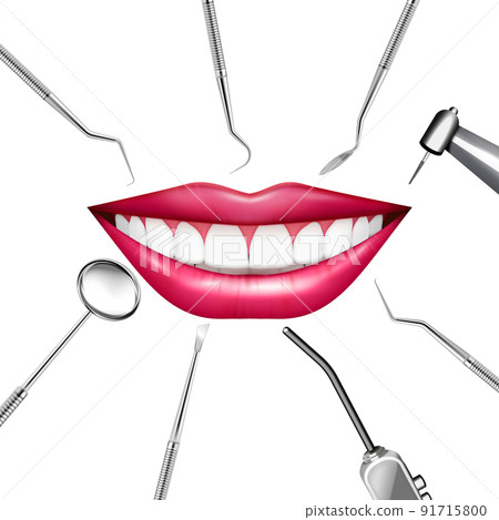 Dental Equipment Mouth Composition 91715800