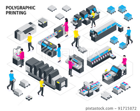 Isometric Polygraphy Composition Isometric Polygraphy Composition 91715872