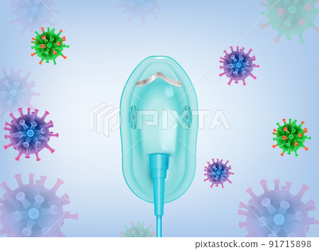 Oxygen Mask Virus Composition Oxygen Mask Virus Composition 91715898