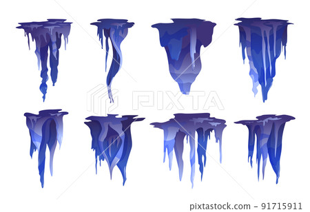 Stalactites Blue Set Stalactites Blue Set 91715911