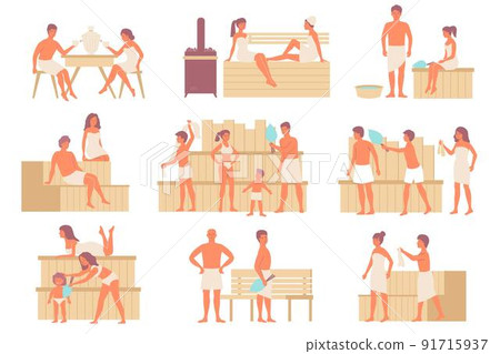 Bath Public Sauna Set Bath Public Sauna Set 91715937