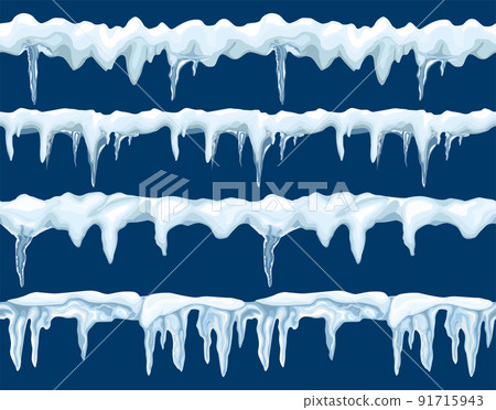 Snow Borders Set 91715943