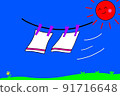 Laundry illustration 91716648