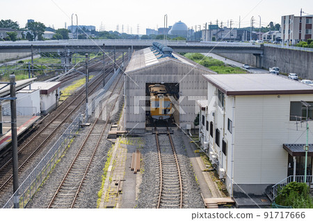 北總鐵道西白井站維修基地維修車 北總鐵道西白井站維修基地維修車 91717666