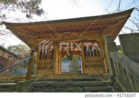 【三角寺】（四國聖地第65號三閣寺）愛媛縣四國中央市金田町三閣寺 91718207