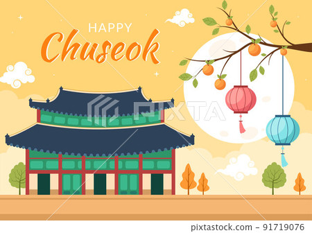 chuseok clipart people