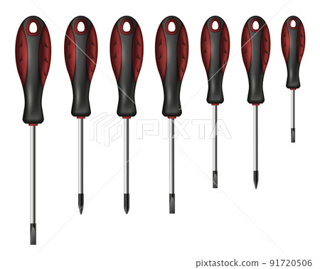 Screwdrivers Realistic Set Screwdrivers Realistic Set 91720506
