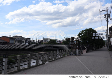 Miyagawa where Miyagawa Morning Market is held in Hida Takayama Miyagawa where Miyagawa Morning Market is held in Hida Takayama 91720672