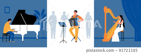 Musicians Design Concept Musicians Design Concept 91721185