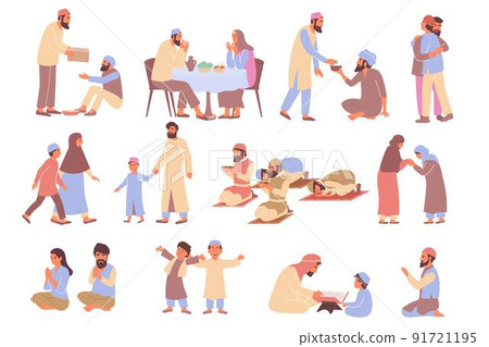 Ramadan Flat Icons Collection 91721195