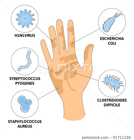 Viruses On Hand Composition Viruses On Hand Composition 91721298