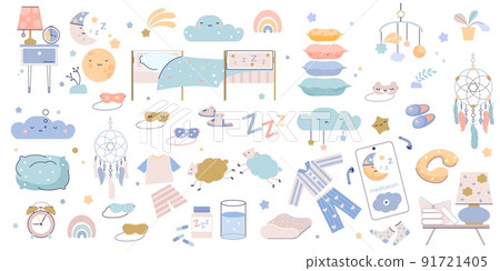 Sleeping Items Flat Set 91721405