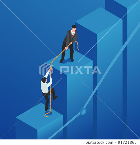 Leadership Pulling Up Composition Leadership Pulling Up Composition 91721863