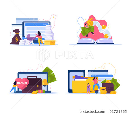 People Earning Money Compositions People Earning Money Compositions 91721865