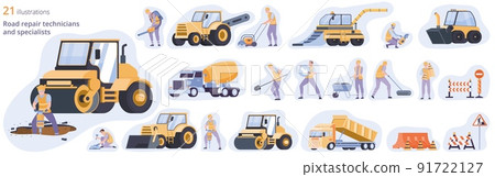 Road Surface Composition Set 91722127