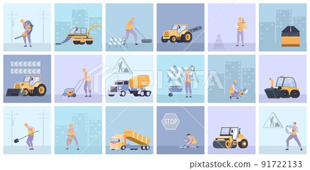 Road Surface Square Set 91722133