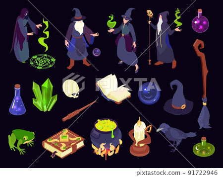 Isometric Magic Set 91722946