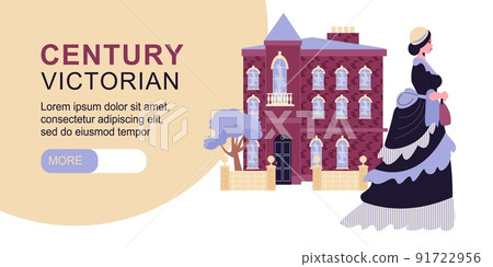 Century Victorian Horizontal Banner Century Victorian Horizontal Banner 91722956