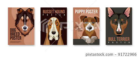 Dogs Posters Set Dogs Posters Set 91722966