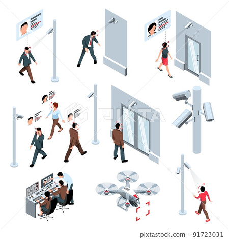 Public Security Icon Set 91723031