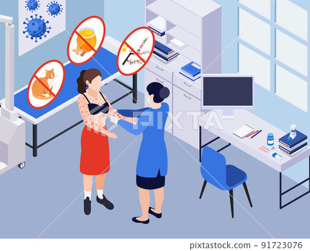 Allergy Doctors Examination Composition 91723076