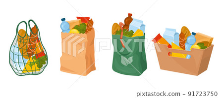 Grocery Food Box Set 91723750