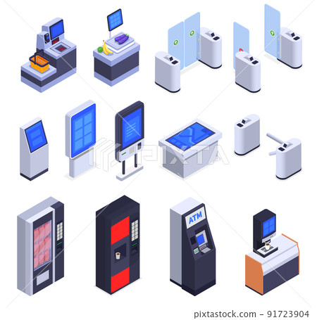 Interfaces Isometric Set 91723904