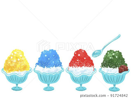 Summer cool shaved ice Summer cool shaved ice 91724842