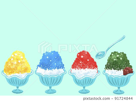 夏日清涼刨冰 91724844