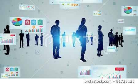 People and digital documents 91725125