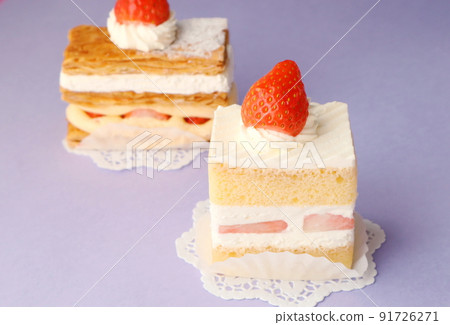 Shortcake and millefeuille 91726271