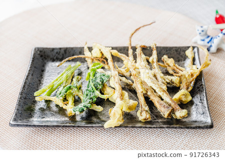 葉牛蒡天婦羅 葉牛蒡天婦羅 91726343