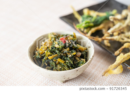 炒青菜、牛蒡葉 炒青菜、牛蒡葉 91726345