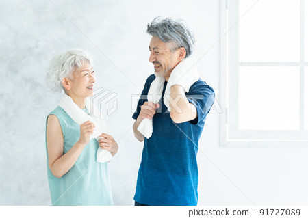 老年夫婦鍛煉（運動/健康/保健） 91727089