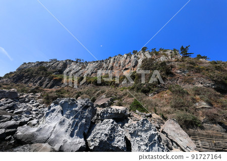 Sugijeong, 懸崖, 懸崖, 岩石, 熔岩, 釣魚場, 奇怪的岩石, 旅遊景點, 景點, 91727164